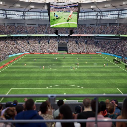 BC Place Stadium - Section 428 Seat View