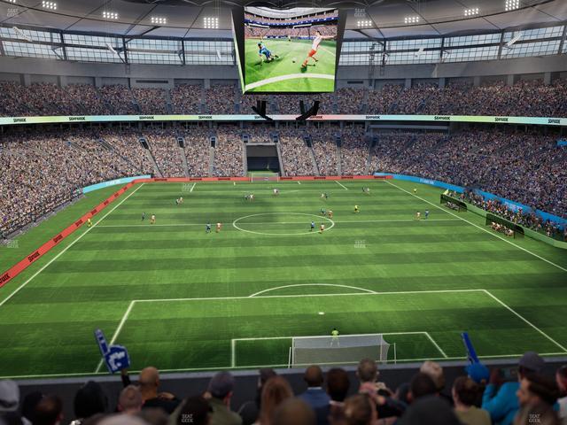 BC Place Stadium - Section 428 Seat View