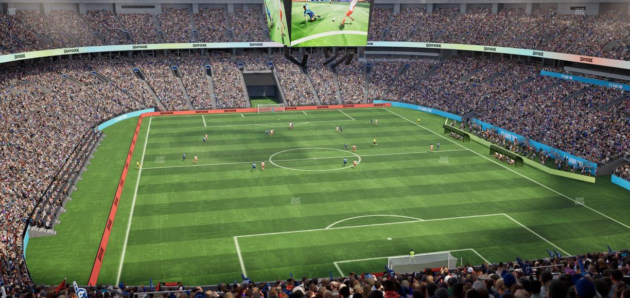 BC Place Stadium - Section 430 Seat View