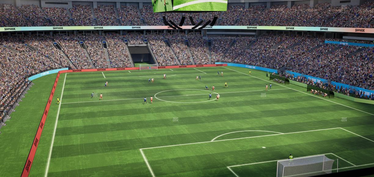 BC Place Stadium - Section 430 Seat View