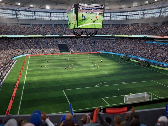 BC Place Stadium - Section 430 Seat View