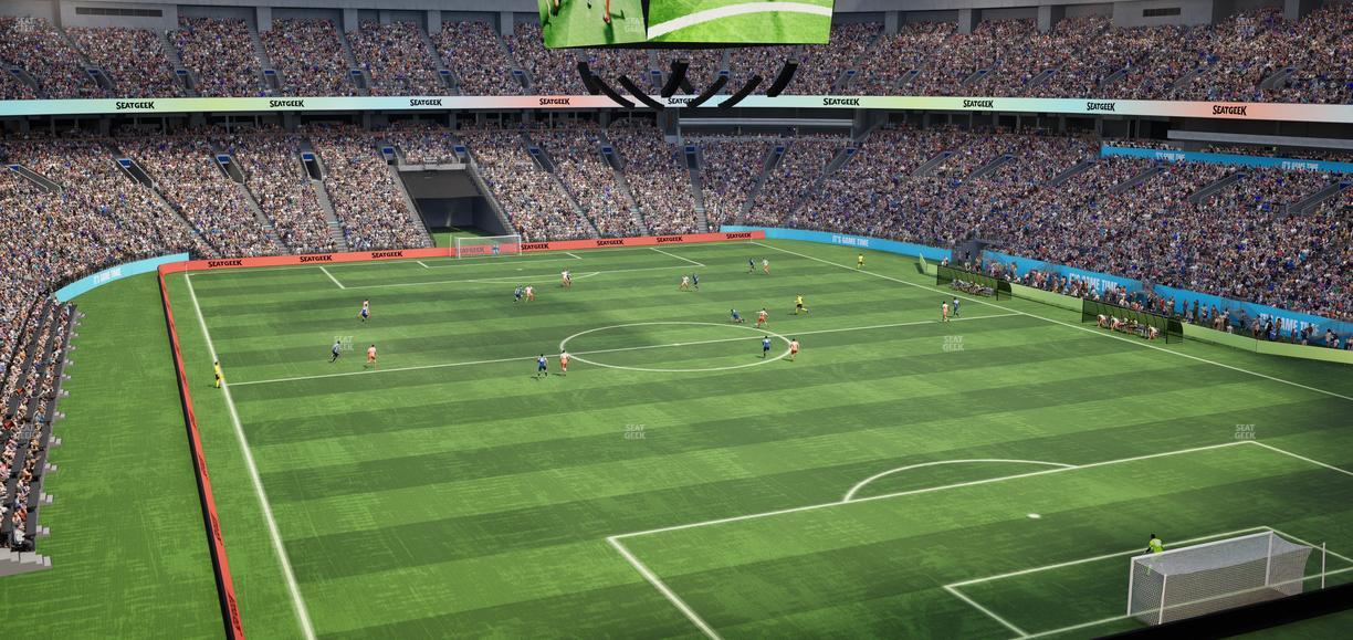 BC Place Stadium - Section 431 Seat View