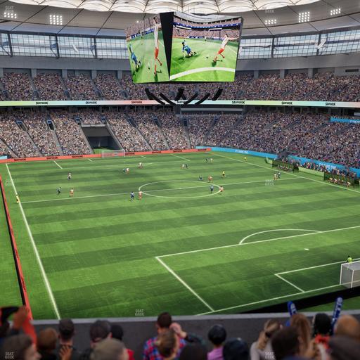 BC Place Stadium - Section 431 Seat View