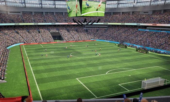 BC Place Stadium - Section 431 Seat View