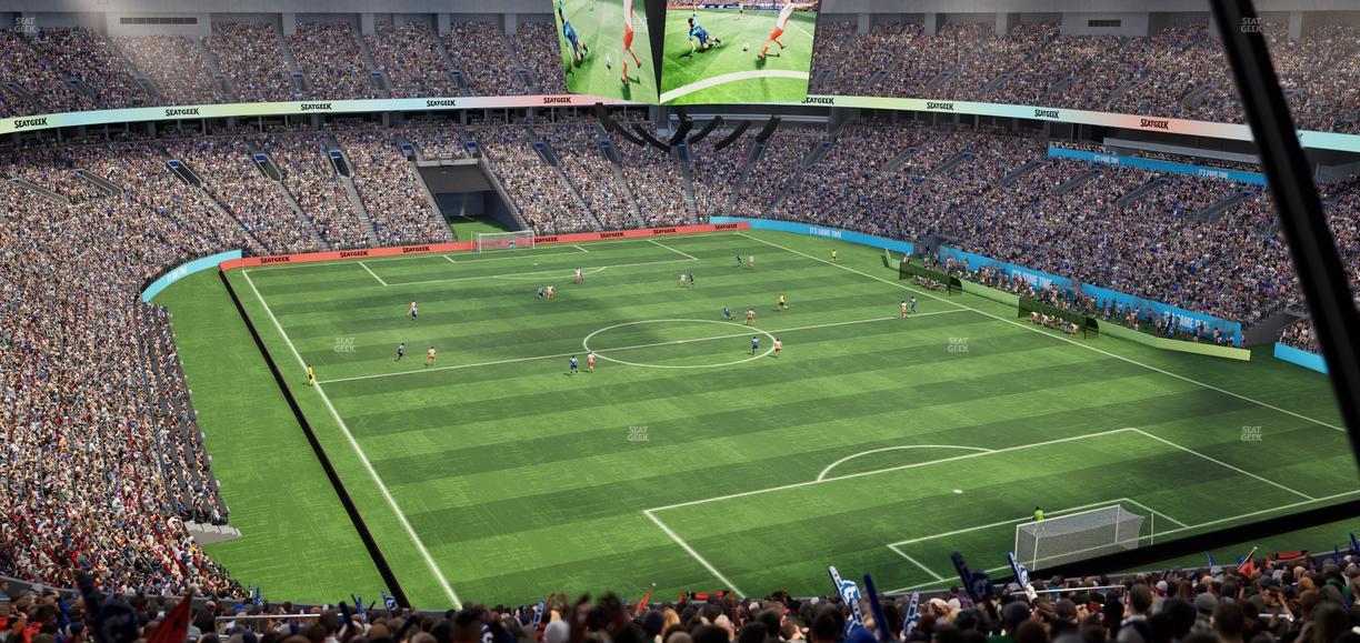 BC Place Stadium - Section 431 Seat View
