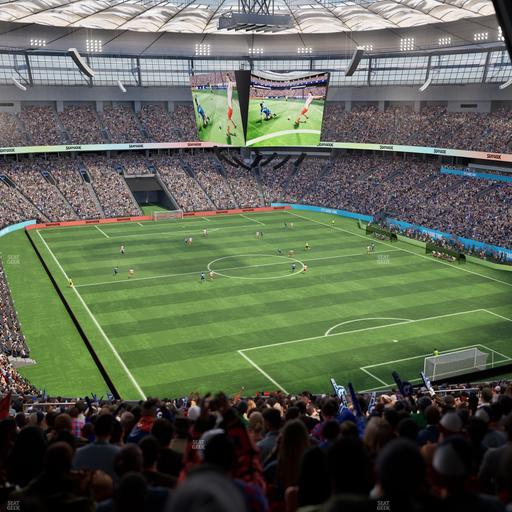 BC Place Stadium - Section 431 Seat View