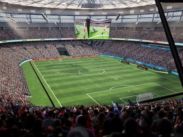 BC Place Stadium - Section 431 Seat View