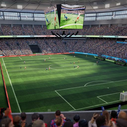 BC Place Stadium - Section 431 Seat View