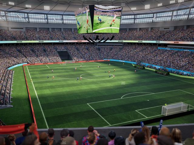 BC Place Stadium - Section 431 Seat View