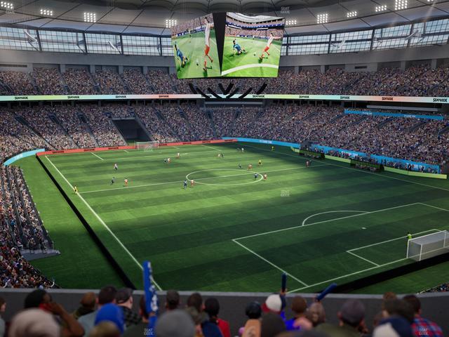 BC Place Stadium - Section 432 Seat View