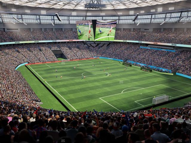 BC Place Stadium - Section 432 Seat View