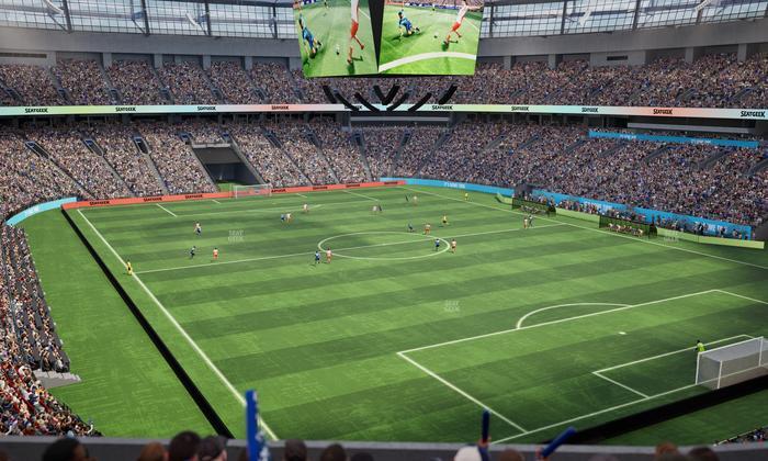 BC Place Stadium - Section 432 Seat View