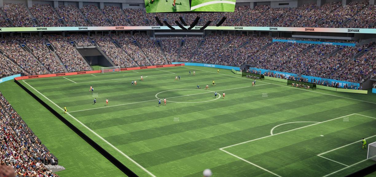 BC Place Stadium - Section 433 Seat View