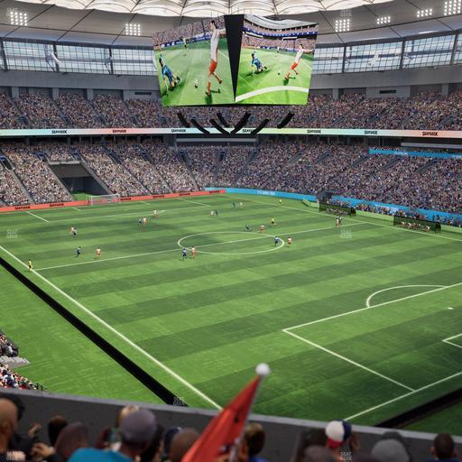 BC Place Stadium - Section 433 Seat View