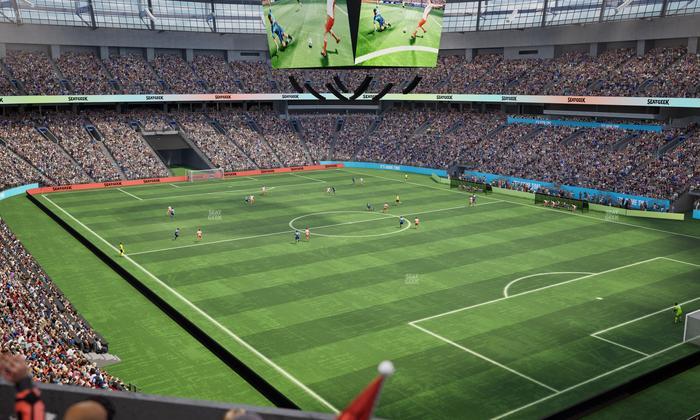 BC Place Stadium - Section 433 Seat View