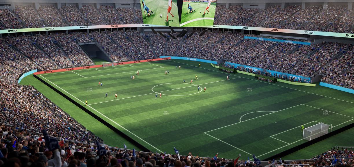 BC Place Stadium - Section 433 Seat View