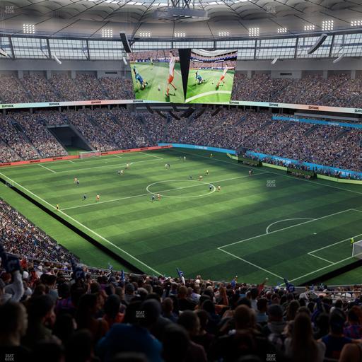 BC Place Stadium - Section 433 Seat View