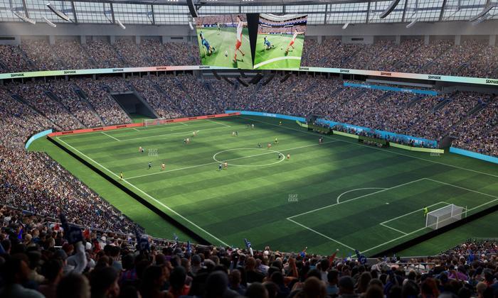 BC Place Stadium - Section 433 Seat View