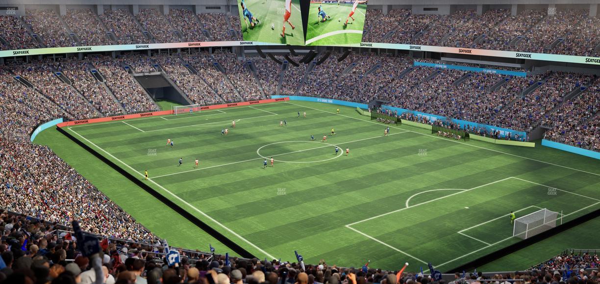 BC Place Stadium - Section 433 Seat View