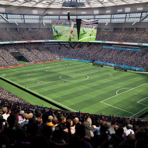 BC Place Stadium - Section 434 Seat View
