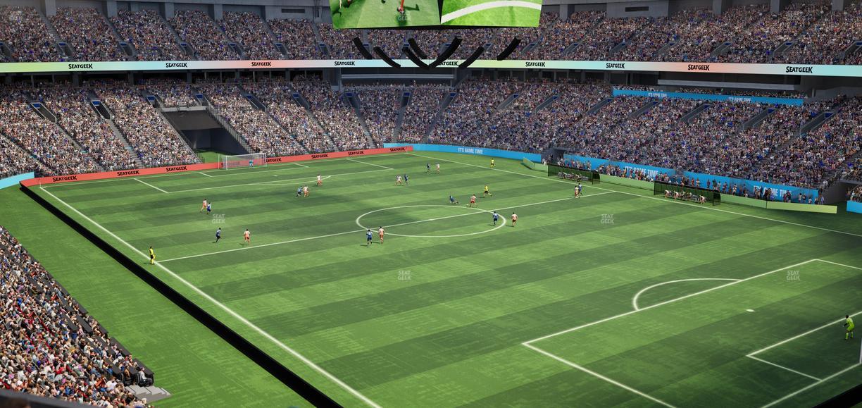 BC Place Stadium - Section 434 Seat View