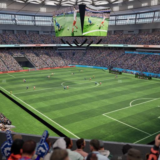 BC Place Stadium - Section 434 Seat View