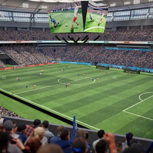BC Place Stadium - Section 435 Seat View