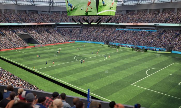 BC Place Stadium - Section 435 Seat View