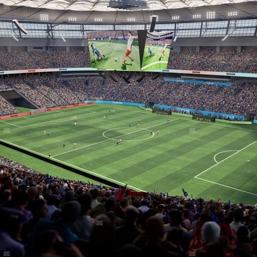 BC Place Stadium - Section 435 Seat View