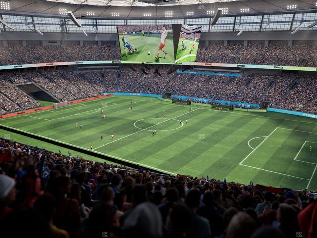 BC Place Stadium - Section 436 Seat View