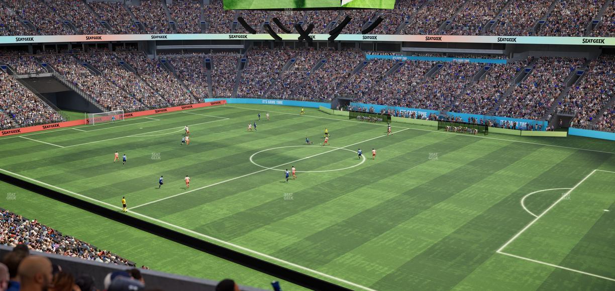 BC Place Stadium - Section 436 Seat View