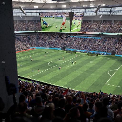 BC Place Stadium - Section 437 Seat View