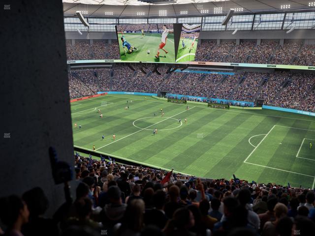 BC Place Stadium - Section 437 Seat View