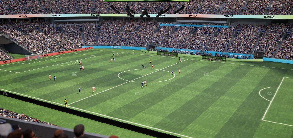 BC Place Stadium - Section 437 Seat View