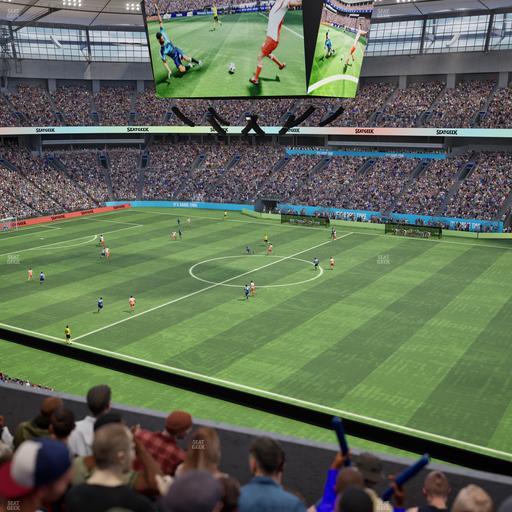 BC Place Stadium - Section 437 Seat View