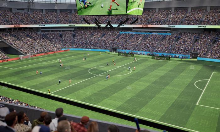 BC Place Stadium - Section 437 Seat View