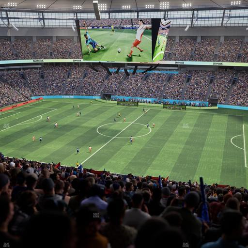 BC Place Stadium - Section 438 Seat View