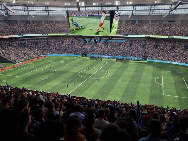 BC Place Stadium - Section 438 Seat View