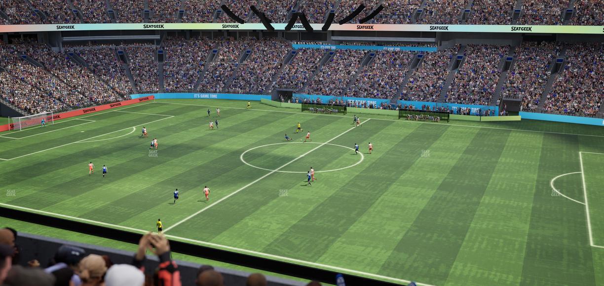 BC Place Stadium - Section 438 Seat View