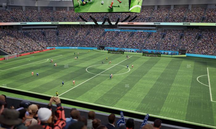 BC Place Stadium - Section 438 Seat View