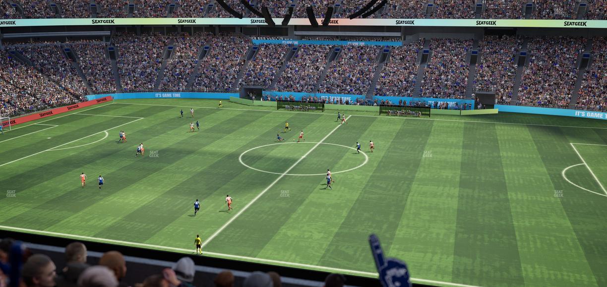 BC Place Stadium - Section 439 Seat View