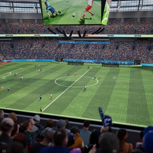 BC Place Stadium - Section 439 Seat View