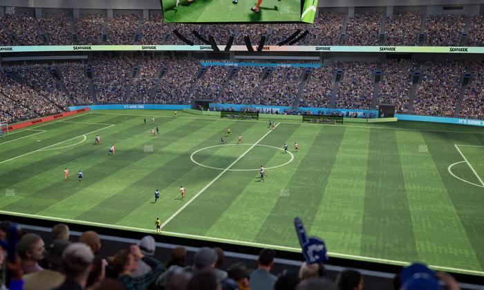 BC Place Stadium - Section 439 Seat View