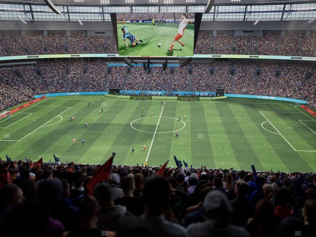 BC Place Stadium - Section 440 Seat View