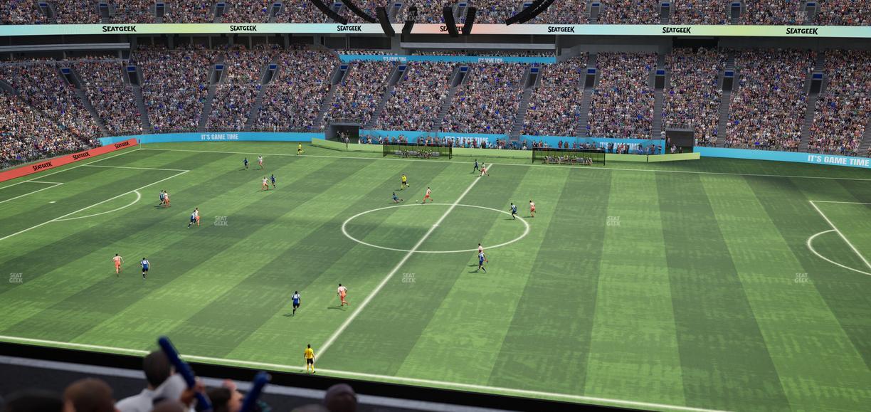 BC Place Stadium - Section 440 Seat View