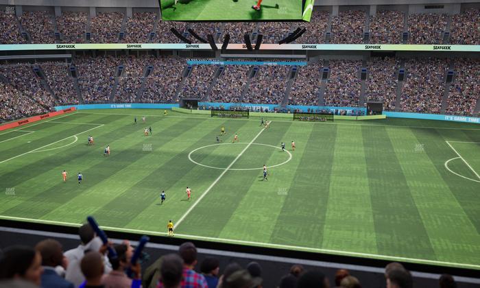 BC Place Stadium - Section 440 Seat View