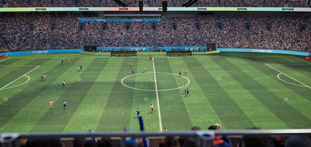 BC Place Stadium - Section 441 Seat View