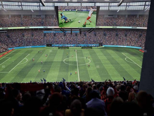 BC Place Stadium - Section 441 Seat View