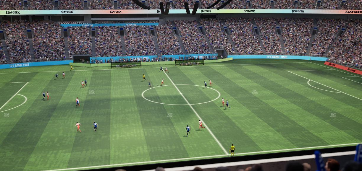 BC Place Stadium - Section 442 Seat View