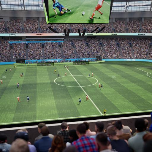 BC Place Stadium - Section 442 Seat View